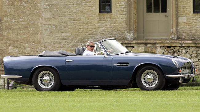 Prince Charles’ Aston Martin is now powered by white wine and whey.