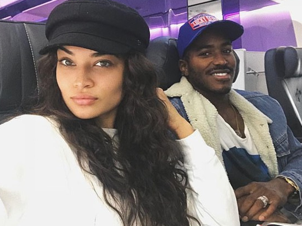 Shanina Shaik and husband DJ Ruckus have split. Picture: Instagram