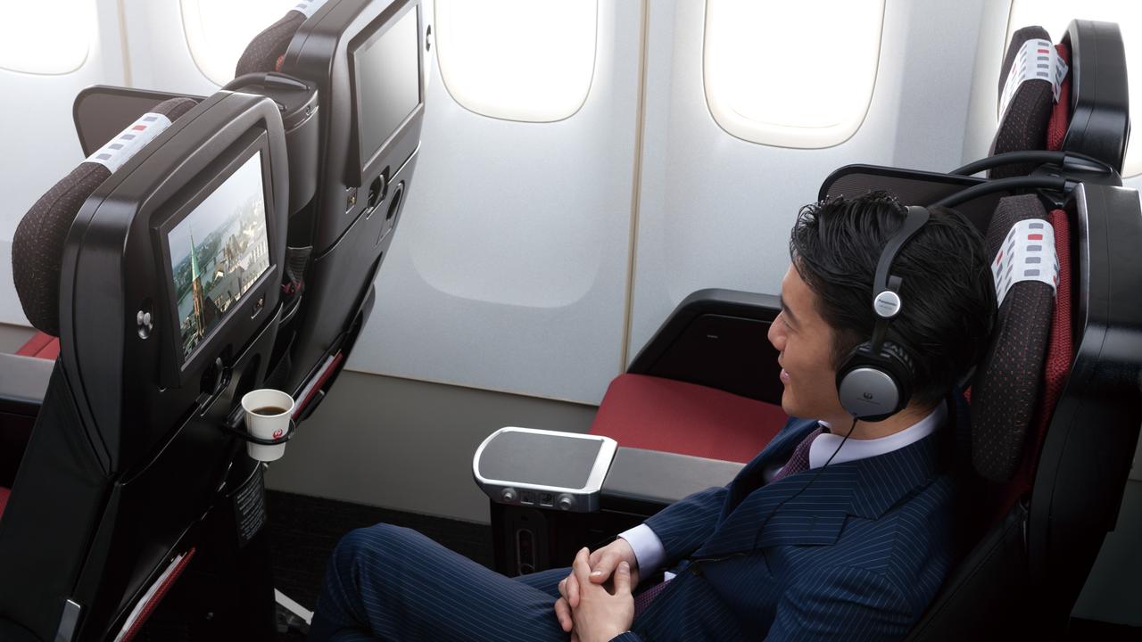 JAL premium economy cabin. Picture: Japan Airlines