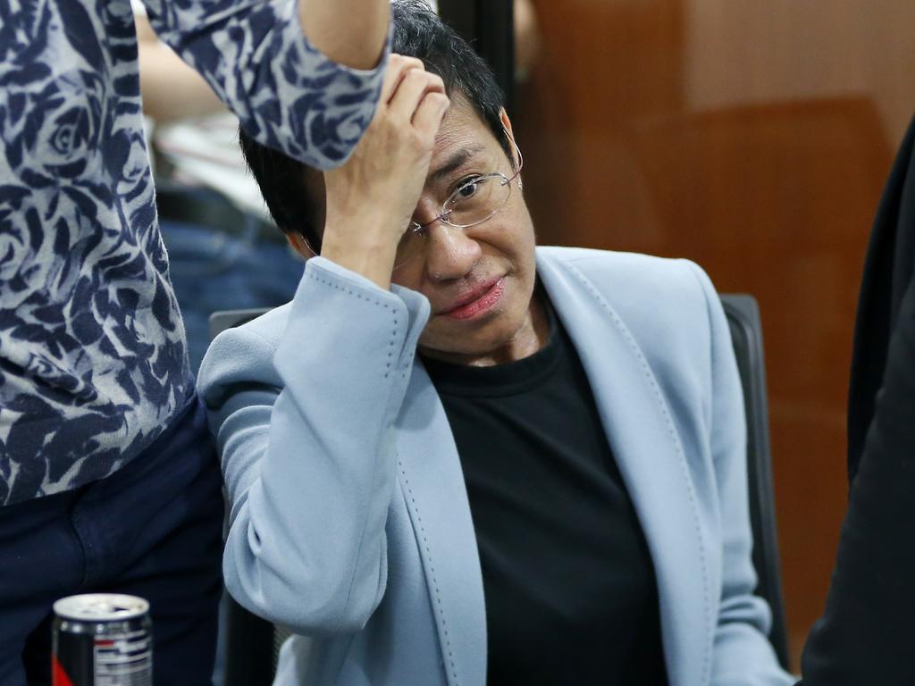 Maria Ressa, the award-winning head of the Philippine online news site Rappler. Picture: Bullit Marquez