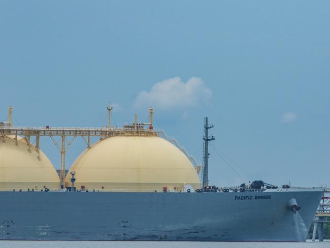 Japan is the NT’s largest trading partner on the back of Inpex’s LNG plant. Picture: Glenn Campbell