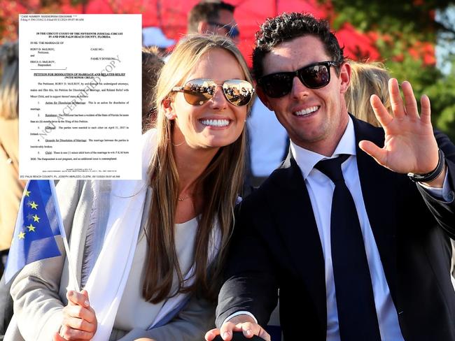 McIlroy speaks as $380m divorce revealed