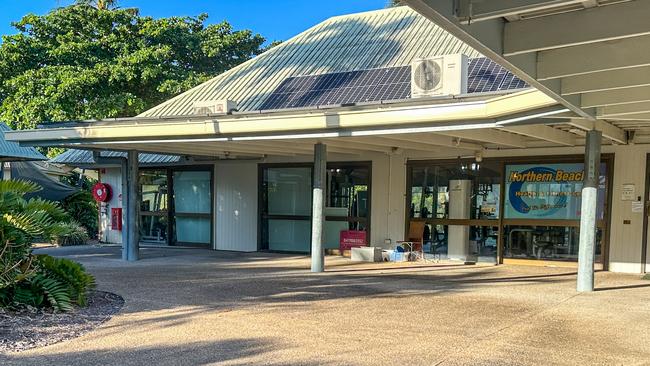 The former restaurant at Kohuna Beachside Resort in Bucasia is now a gym. Picture: Contributed