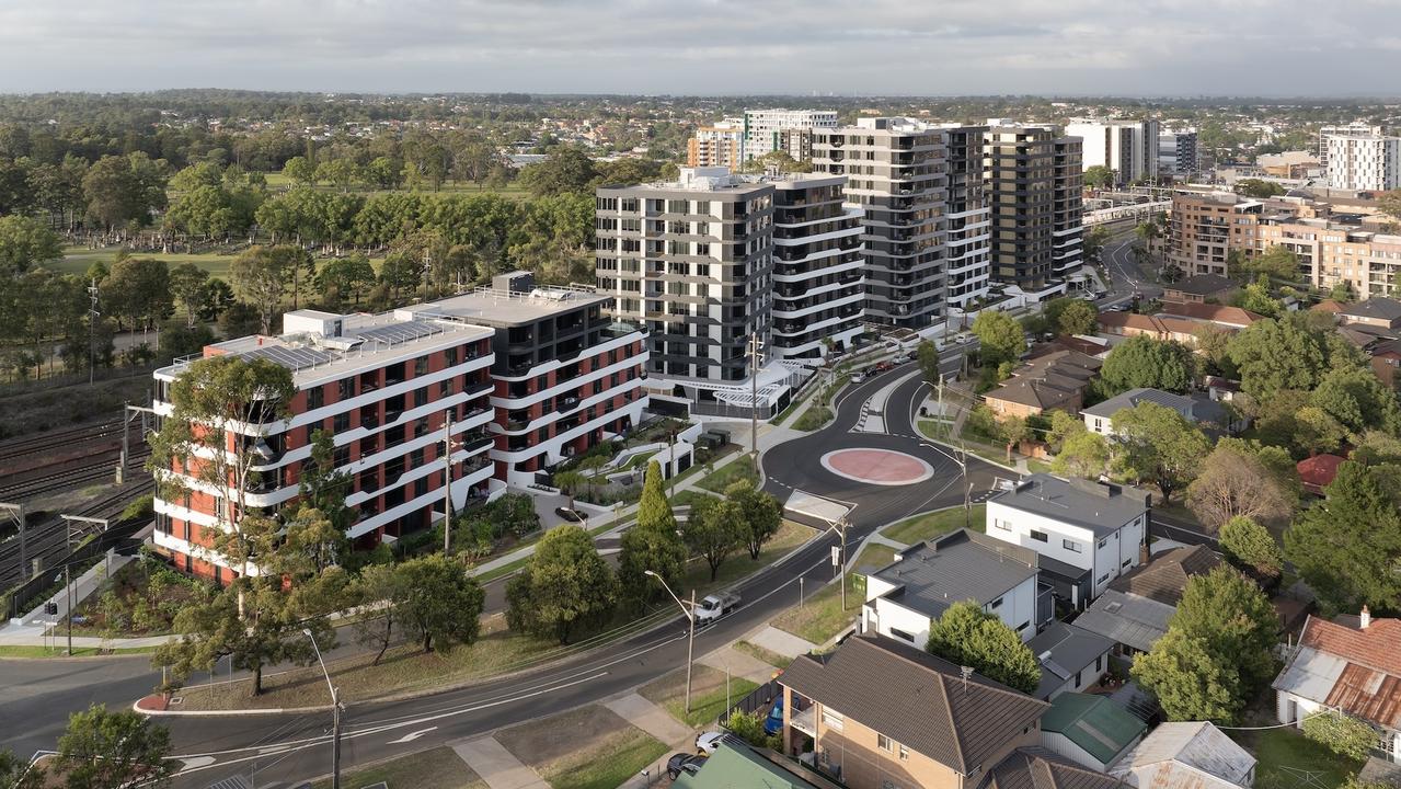 The Lidcombe Rise is one of the suburb’s largest developments.