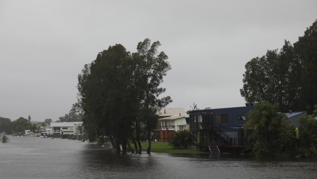 Parts Sussex Inlet could become isolated as floodwaters rise. Picture: Nathan Schmidt