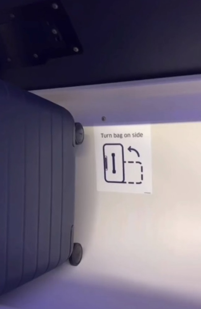 United Airlines Reveals How To Stow Luggage In Overhead Bins In Viral