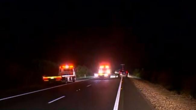 A woman has been hit and killed whilst trying to wave down a driver after her car broke down in Western Australia. Picture: 7NEWS