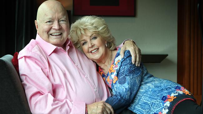 A love for the ages: Bert and Patti. Picture: David Caird