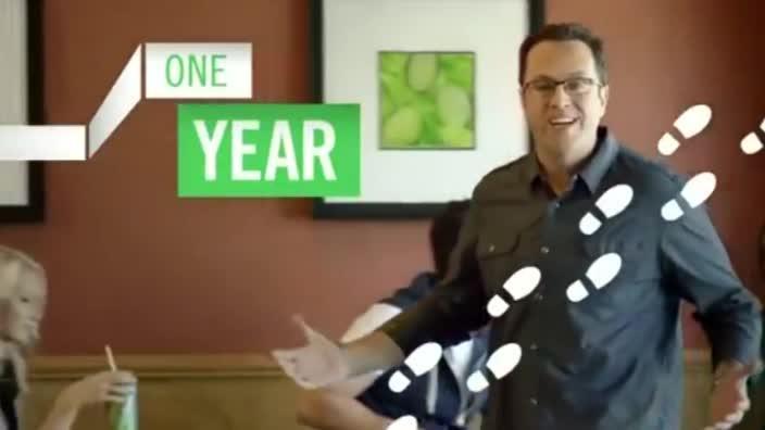 Subway Ad with Jared Fogle