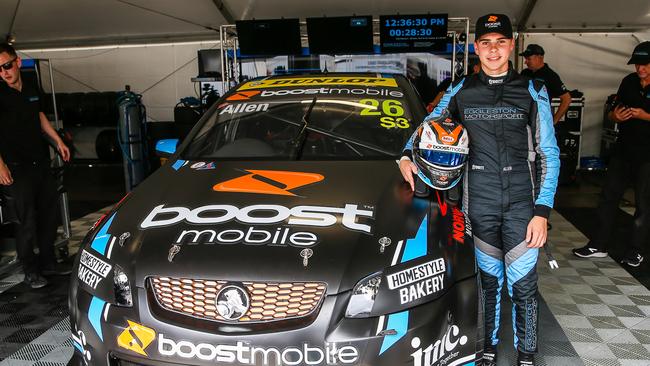 South Australian Kai Allen is a young star who could be in Supercars soon. Picture: Pace Images.