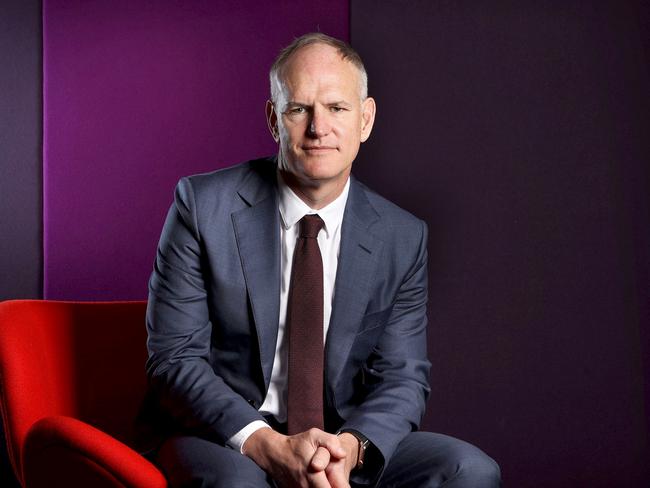 News Corp Australia’s executive chairman Michael Miller believes “declining competitiveness” is Australia’s top problem. Picture: Liam Kidston