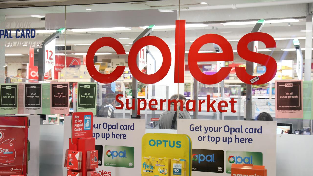 Coles is permanently reducing more than 200 items this year. Picture: Damian Shaw/NCA NewsWire