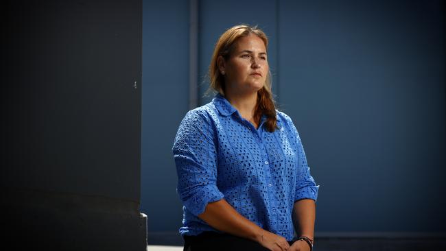 Katie Dokmanovic is the mum of 18 year old Nicholas Hoenselaars who was killed in a high-speed crash on Christmas Eve 2020, when the car he was passenger in hit a telegraph pole at 150km/h. Picture: Richard Dobson