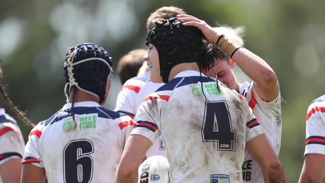 A thrilling finish has seen the Central Coast Roosters defeat the Western Rams. Picture: Sue Graham