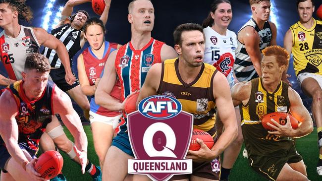 QAFL and QAFLW toughest players. Pictures: Brooke Sleep Media and Highflyer Images.