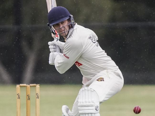 MPCA cricket: Seaford Tigers v Heatherhill. Kavi Lenehan batting for Heatherhill. Picture: Valeriu Campan