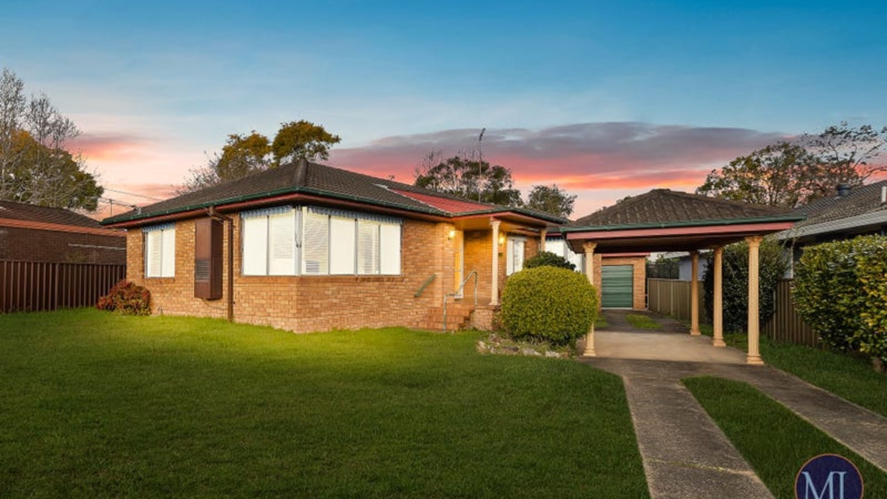 The house at 12 Dunkeld Ave, Baulkham Hills.