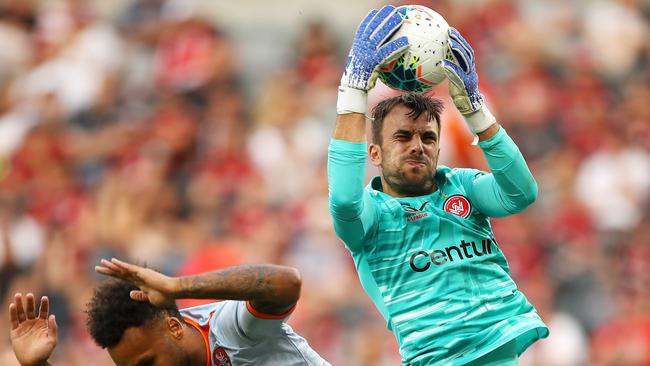 Daniel Lopar has been in fine form for the Wanderers since joining from Switzerland. Picture: Getty Images