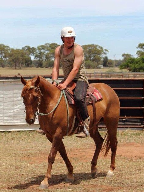 Bronson Block’s father, Ross Block, says the Temora community is suffering from a great loss. Picture: Supplied