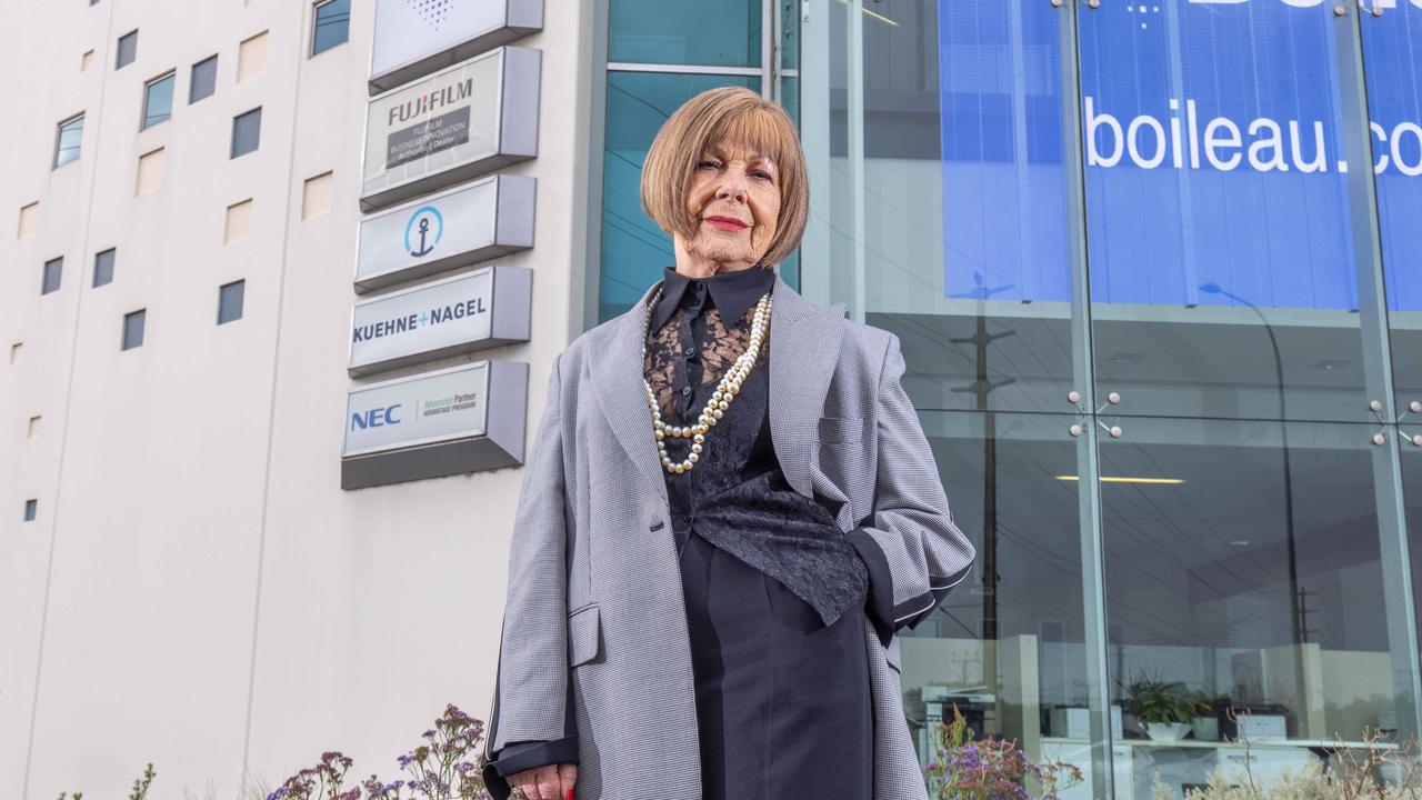 She is the managing director at Boileau Business Technology on Sir Donald Bradman Drive, a company she founded with her husband more than 30 years ago. Picture: Ben Clark