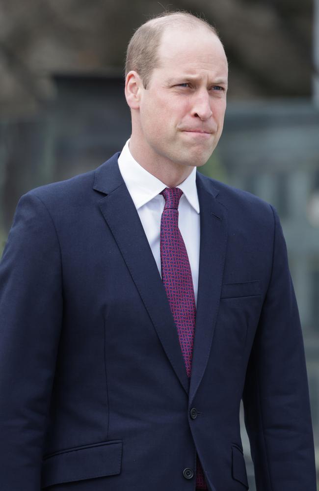 The trip marked Prince William’s first trip to Poland since he visited in 2017. Picture: Getty Images