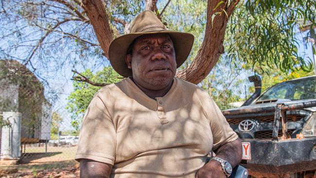 John Pilakui said an “average” amount of information provided to Tiwi Islanders have left some confused, but he believed people would support the Yes vote. Picture: Pema Tamang Pakhrin