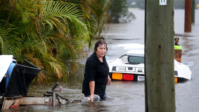 Wild weather caused flooding on the NSW mid north coast at Telegraph Point on Friday. Picture: Nathan Edwards