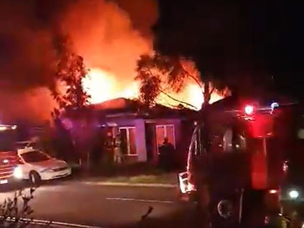 The fatal house fire broke out about 1am Sunday.