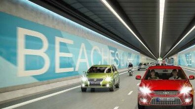 Artist's impression of the Beaches Link tunnel. Picture: Transport for NSW