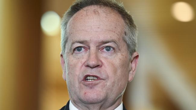 NDIS Minister Bill Shorten said the finalised list will provide clarity to participants. Picture: NewsWire/ Martin Ollman