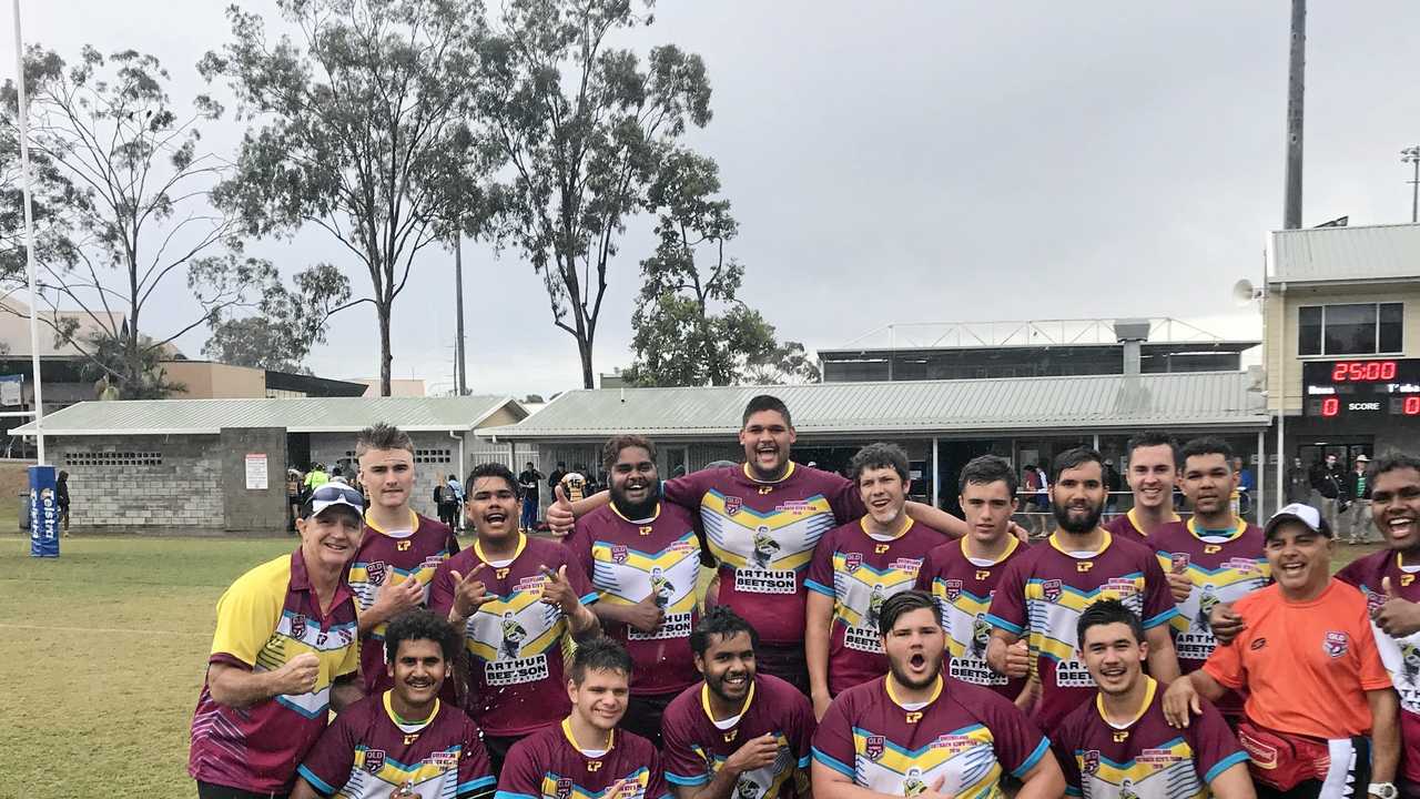 The under 20 Outback Queensland boys had a successful tournament. Picture: contributed