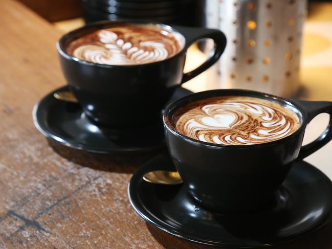 Consumers are warned the average price for a flat white could reach $7 by the end of the year. Picture: Brendan Radke