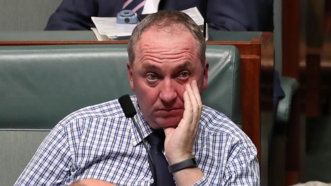 Barnaby Joyce had an affair, and child, with staffer Vikki Campion. Picture Gary Ramage