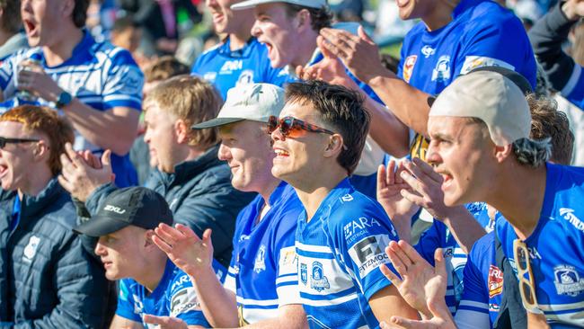 Blue and white army. Picture: Thomas Lisson