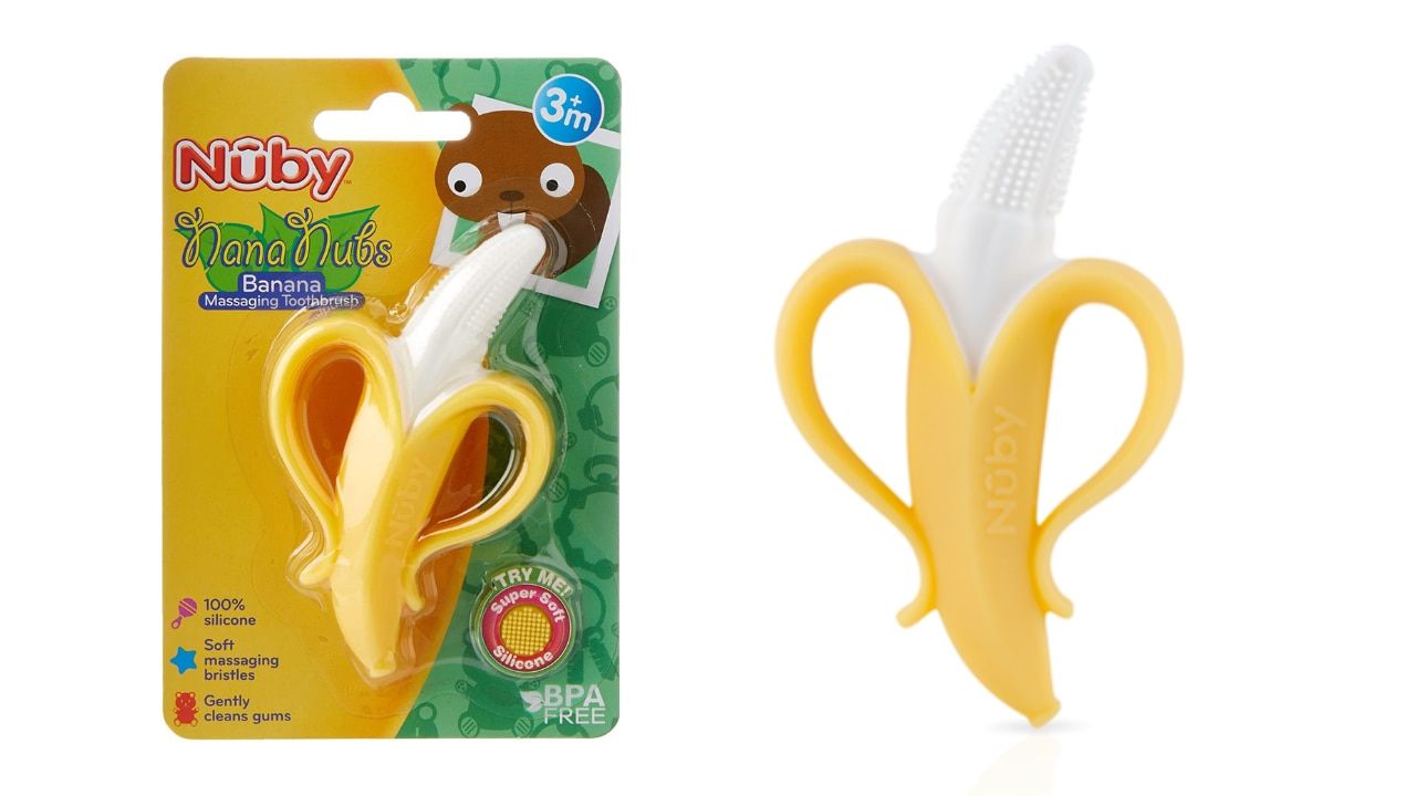 Baby Silicone Toothbrush & Tongue Cleaner Set – Cuby Care