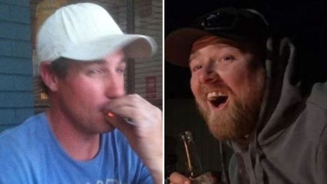 Bobby Kelsall (left) and Stephen Lippis (right) were allegedly killed by Nathan Bernhard. Pictures: Facebook