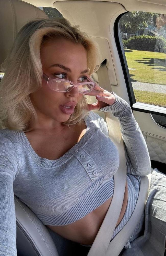 Tammy Hembrow has broken her silence after being hospitalised last week. Picture: Instagram.