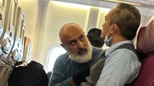 Muhammad Arif allegedly forced a Malaysia Airlines plane to make a dramatic turn back to Sydney International Airport after he became unruly and made references to having a bomb. Picture: Muhammad Zubair, @chzaib,