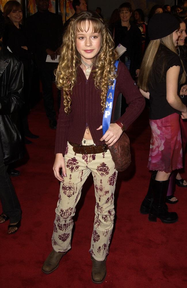 The bangs, the curls, the low-slung jeans... it was clearly 2002 and this young star had yet to enter the Marvel Cinematic Universe. Picture: SGranitz/WireImage