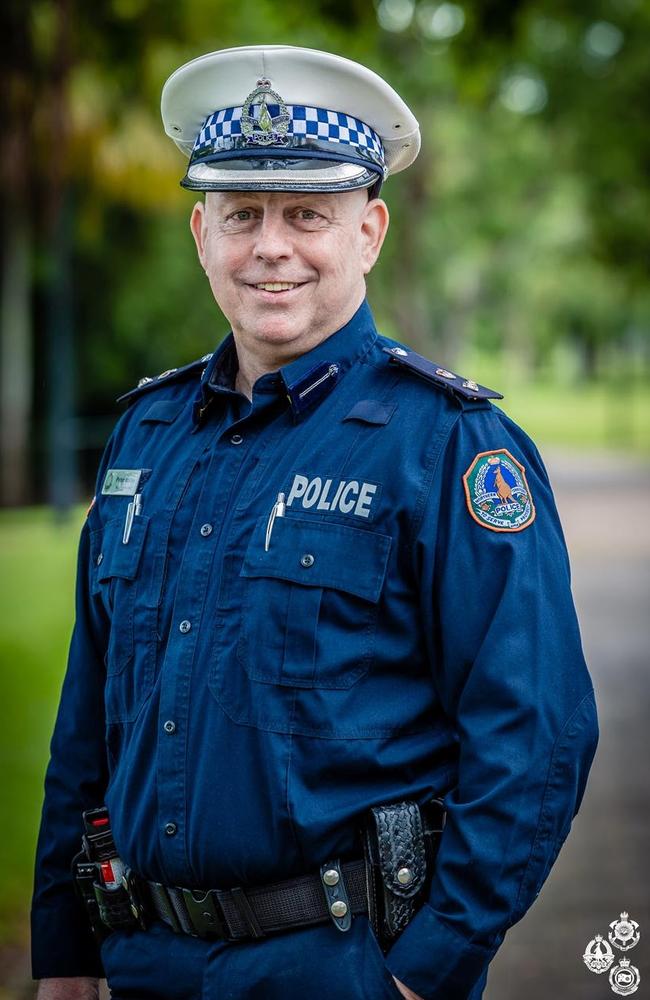 NT Police Superintendent Peter Malley was awarded the Australian Police Medal. Picture: Supplied