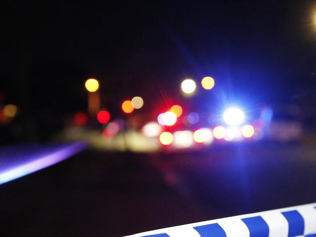 Emergency services pictured at a police shooting in Upper Mt Gravatt, Brisbane 5th of August 2020.  (Image/Josh Woning)