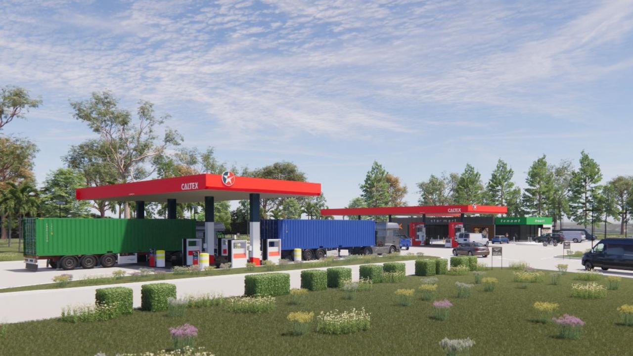 The proposed redevelopment will replace all existing buildings with a new Caltex-branded service station and food and drink outlet with a total footprint of 586 sqm.