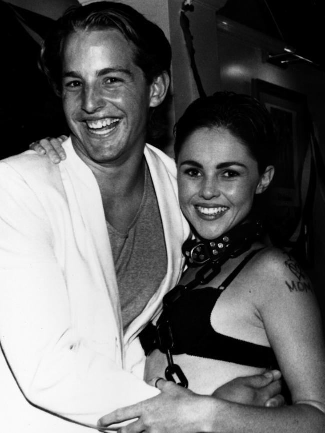 Steven Marino and Mitzi Diuncana at Billy's Beach House in 1996.
