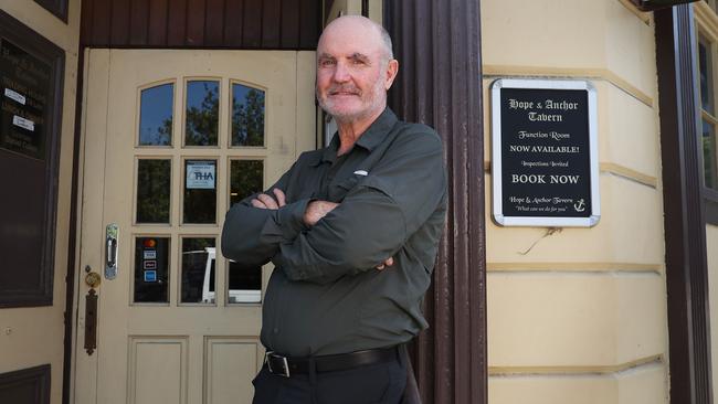 Hope and Anchor Tavern Hobart has been bought by John Kelly known for re-developing heritage buildings such as The Crescent Hotel and The State Cinema. Picture: Nikki Davis-Jones