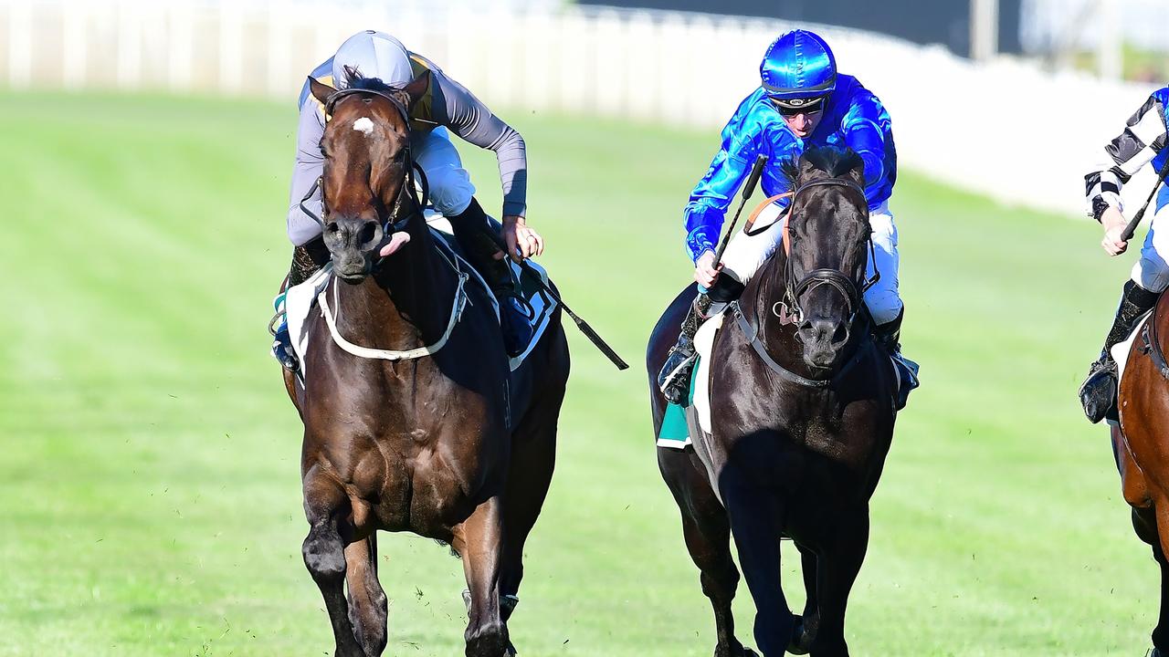 Baller is coming off a career-best win, his trainer believes. Picture: Grant Peters — Trackside Photography.