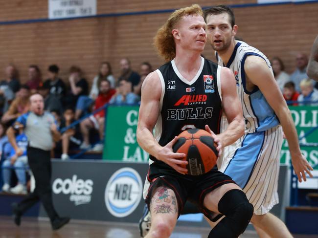 Blake Morrow of the Inner West Bulls, NBL1 East. Picture: Gregory Newman