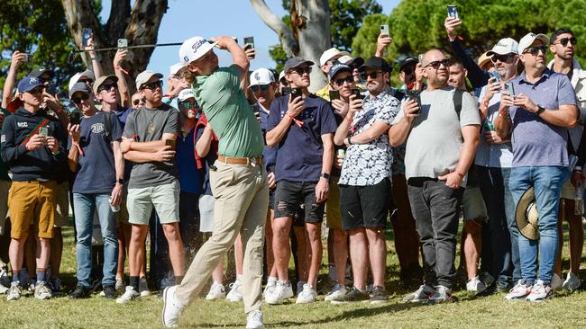Australia's Cameron Smith in action at Grange in April this year.