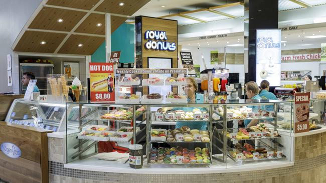 The Royal Donuts store at Westfield Knox has been trading since 1980. Photo: Daniel Pockett