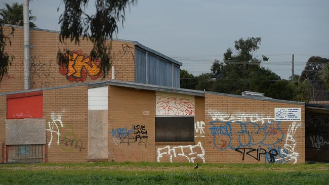 Doveton North Primary School has become a hotspot for vandals. Picture: Susan Windmiller.