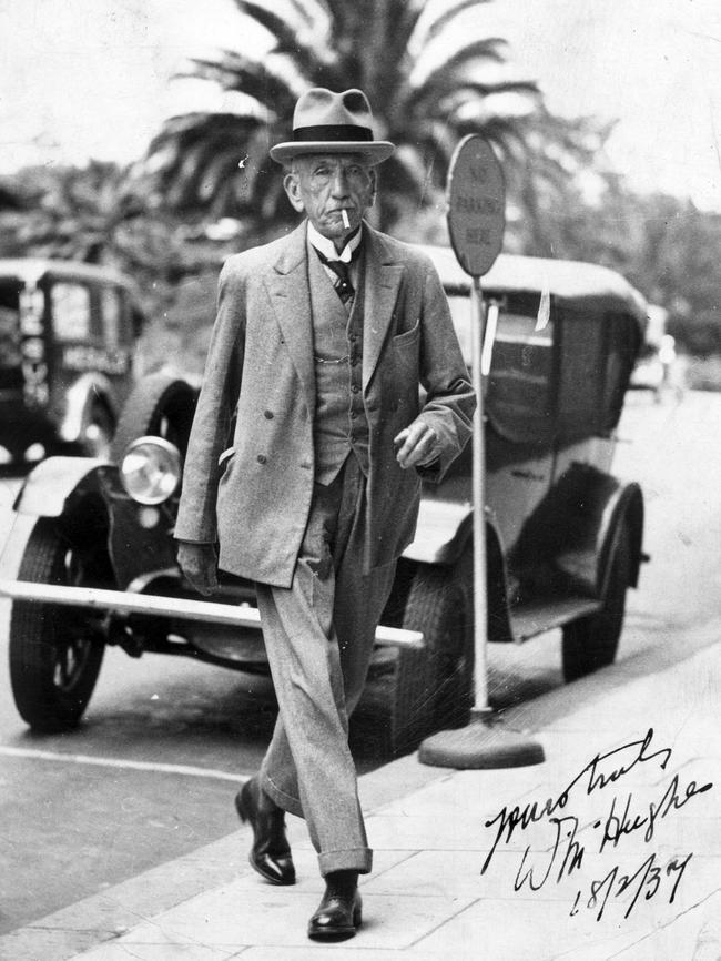 Billy Hughes served as prime minister from 1915-1923.